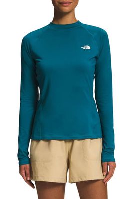 The North Face Class V Snap Panel Long Sleeve Rashguard in Blue Coral