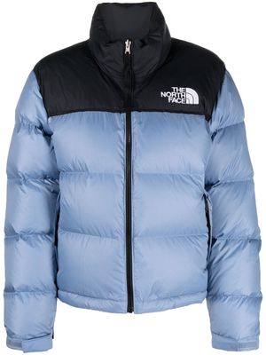 The North Face colour-block puffer jacket - Blue