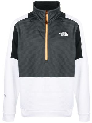 The North Face colourblock half-zip sweatshirt - Black