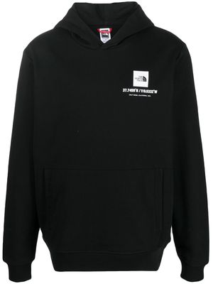 The North Face Coordinates cotton hoodie - Black