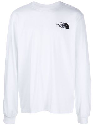 The North Face Coordinates long-sleeve T-shirt - White
