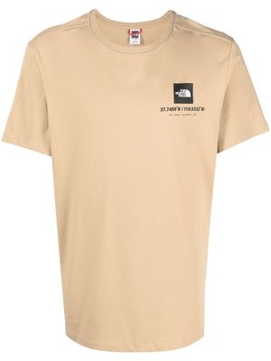 The North Face Coordinates short-sleeve T-shirt - Neutrals