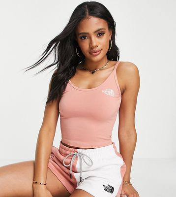 The North Face Cropped tank in pink Exclusive at ASOS