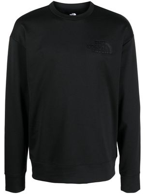 The North Face debossed-logo sweatshirt - Black
