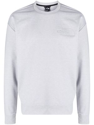 The North Face debossed-logo sweatshirt - Grey