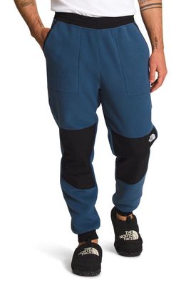 The North Face Denali Water Repellent Recycled Polyester Fleece Pants in Shady Blue