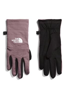The North Face E-Tip Indi Gloves in Fawn Grey Heather
