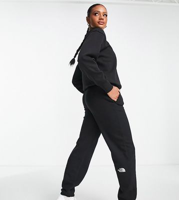 The North Face Essential oversized sweatpants in black Exclusive at ASOS