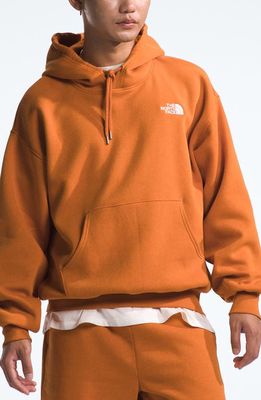 The North Face Evolution Pullover Hoodie in Desert Rust/Tnf White