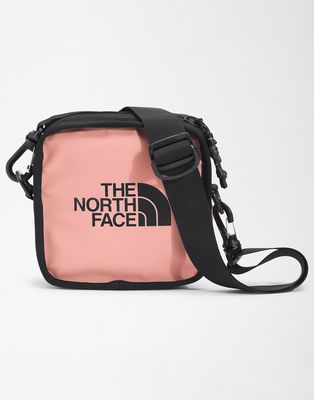 The North Face Explore Bardu II cross body bag in pink