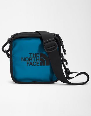 The North Face Explore II bardu cross body bag in blue