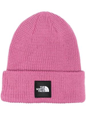 The North Face Explore logo-patch beanie - Pink