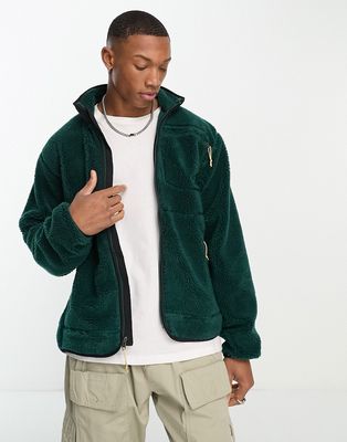 The North Face Extreme Pile full zip jacket in green