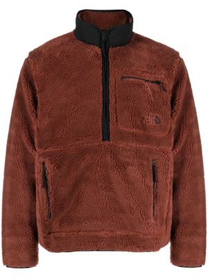 The North Face Extreme Pile sherpa-fleece sweatshirt - Brown