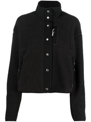 The North Face faux-shearling high-neck jacket - Black