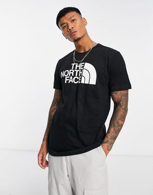 The North Face Half Dome chest print t-shirt in black