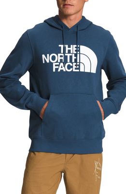 The North Face Half Dome Graphic Pullover Hoodie in Shady Blue