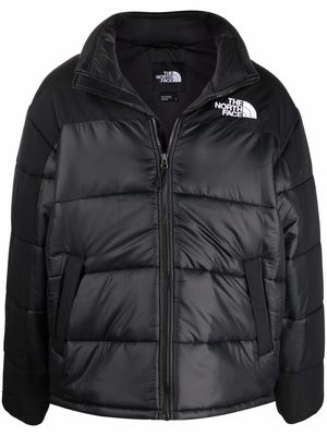The North Face Himalayan embroidered-logo padded coat - Black