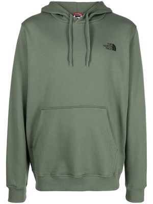 The North Face Icon logo-patch pullover hoodie - Green