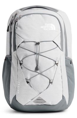 The North Face 'Jester' Backpack in Tnf White Melange/Mid Grey