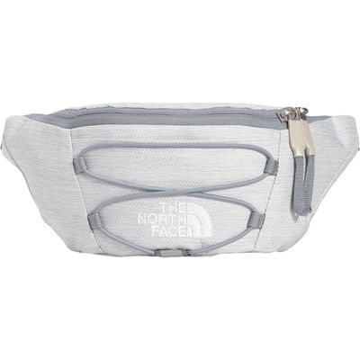 The North Face Jester Lumbar Belt Bag in White Metallic/Grey at Nordstrom