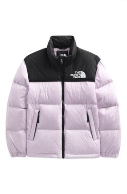 The North Face Kids' 1996 Retro Nuptse® Packable 700 Fill Power Down Jacket in Lavender Fog