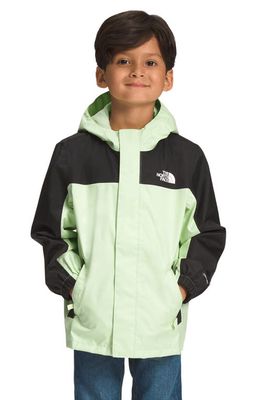 The North Face Kids' Antora Waterproof Recycled Polyester Rain Jacket in Lime Cream