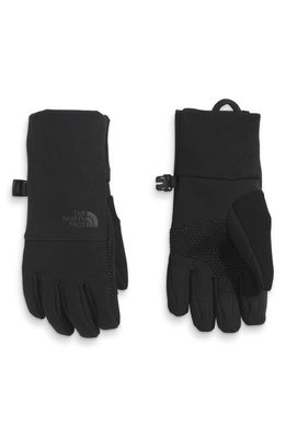 The North Face Kids' Apex Insulated Etip Gloves in Black