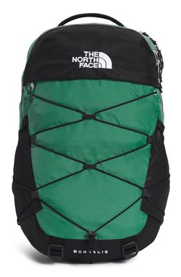 The North Face Kids' Borealis Backpack in Deep Grass Green/Black