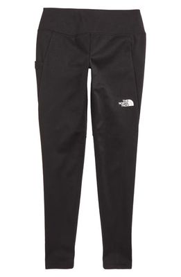 The North Face Kids' Fleece Tights in Tnf Black