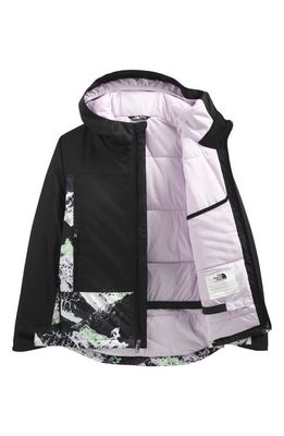 The North Face Kids' Freedom Insulated Waterproof Hooded Jacket in Tnf Black