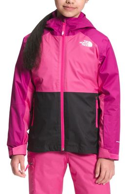 The North Face Kids' Freedom Triclimate Waterproof Hooded Jacket in Cabaret Pink