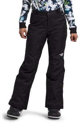 The North Face Kids' Freedom Waterproof Insulated Pants in Tnf Black