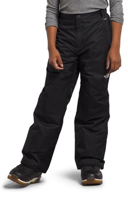 The North Face Kids' Freedom Waterproof Recycled Polyester Insulated Pants in Tnf Black