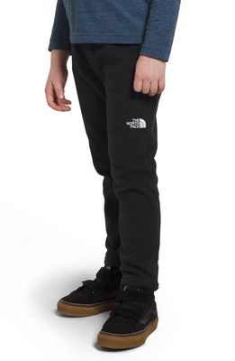 The North Face Kids' Glacier Fleece Recycled Polyester Pants in Tnf Black