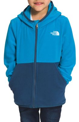 The North Face Kids' Glacier Full Zip Hoodie in Acoustic Blue