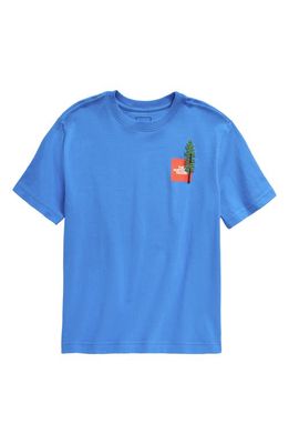 The North Face Kids' Graphic Tee in Super Sonic Blue