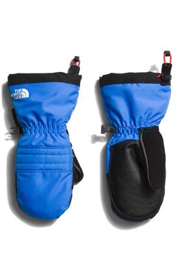 The North Face Kids' Montana Ski Water Repellent Mittens in Optic Blue