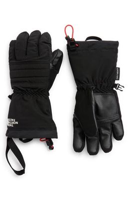 The North Face Kids' Montana Water Repellent Ski Gloves in Tnf Black