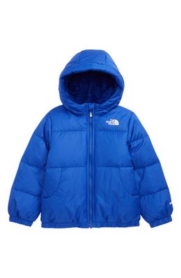 The North Face Kids' Moondoggy Water Repellent Down Jacket in Tnf Blue