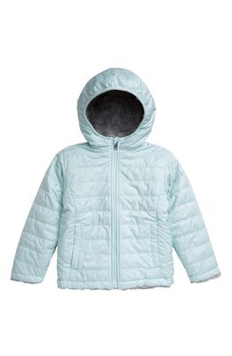 The North Face Kids' Mossbud Swirl Reversible Water Repellent Heatseeker™ Jacket in Starlight Blue