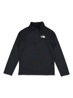 The North Face Kids Never Stop logo-print sweatshirt - Black