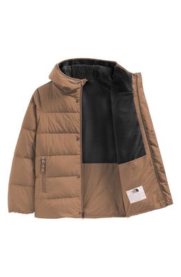 The North Face Kids' North 600-Fill Power Down Parka in Toasted Brown
