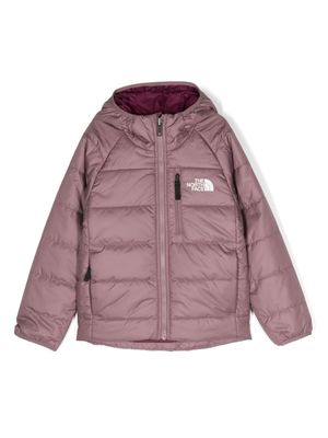 The North Face Kids padded zip-up jacket - Purple