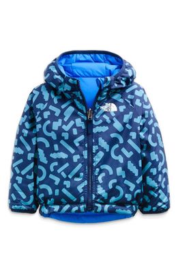 The North Face Kids' Perrito Reversible Water Repellent Recycled Polyester Jacket in Hero Blue