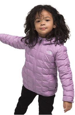 The North Face Kids' Reversible ThermoBall Hooded Jacket in Lupine