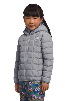 The North Face Kids' Reversible ThermoBall Hooded Jacket in Meld Grey