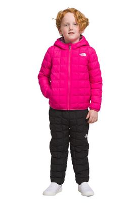 The North Face Kids' Reversible ThermoBall Hooded Jacket in Mr. Pink