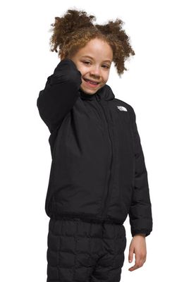 The North Face Kids' Reversible ThermoBall Hooded Jacket in Tnf Black