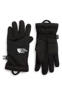 The North Face Kids' Sierra Etip Gloves in Tnf Black